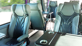 VIP Midi-Coach interior VIP Midi-Coach interior